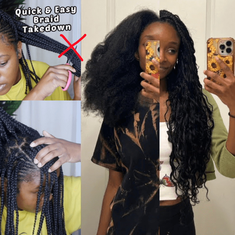 How to Take Out Braids without Breakage for Perfect Reuse HotBraids