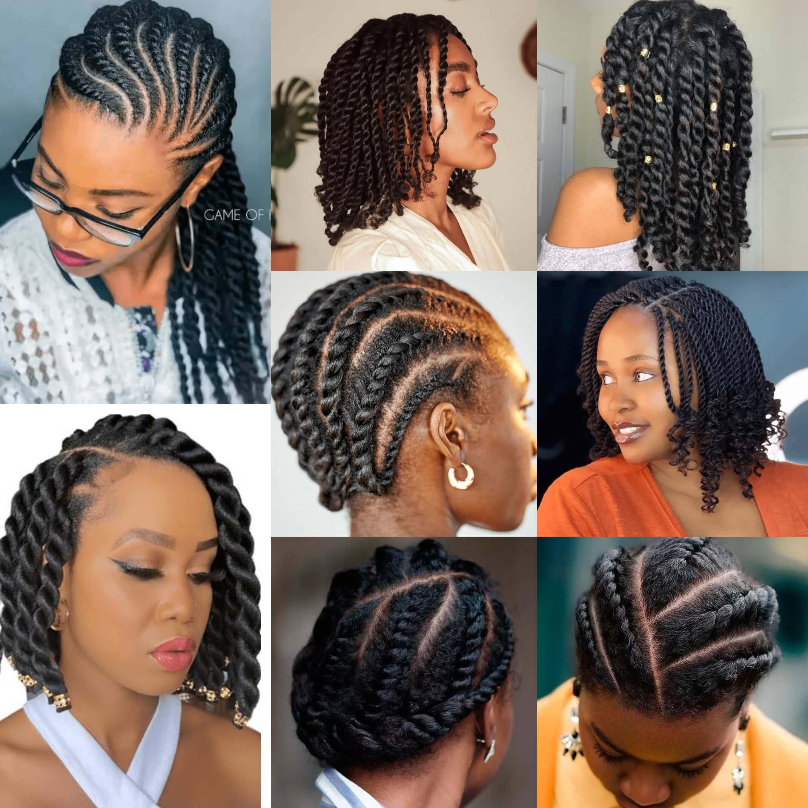 Natural twist styles discount