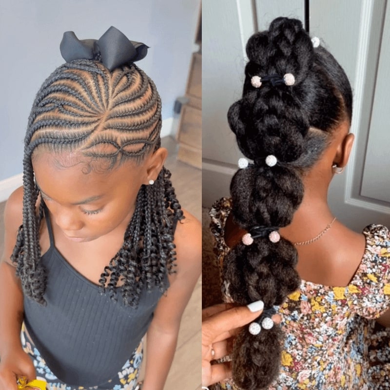 38 Braided Kids Hairstyles for Girls — Perfect for Busy Moms - HotBraids